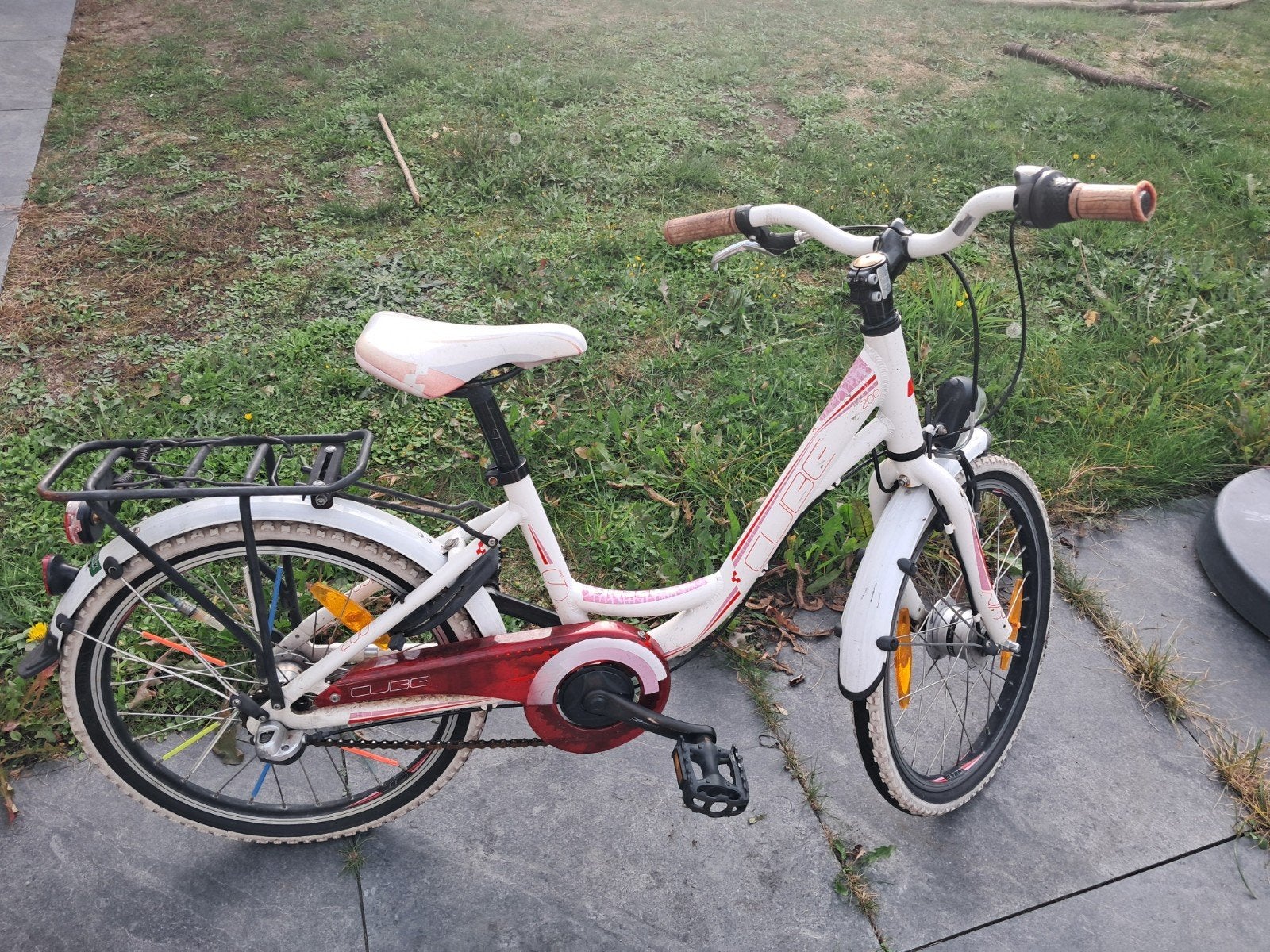 Cube kinderfiets 20 inch meisjes, Ophalen, Gebruikt, 20 inch of meer, Cube