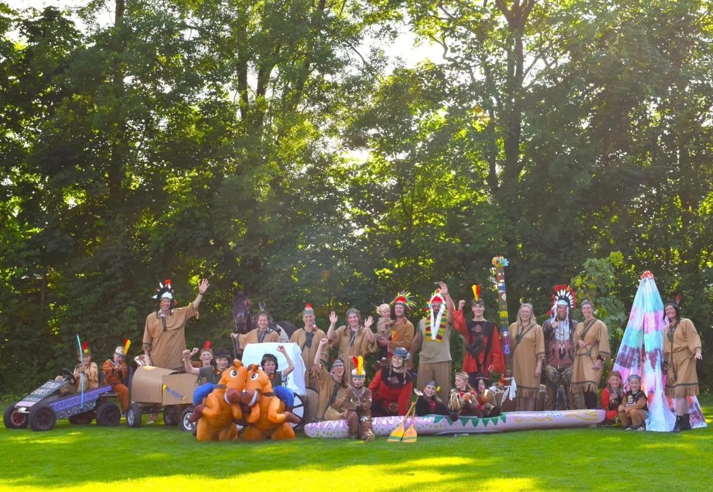 Grote collectie Indianen en Cowboy verkleedkleding, Ophalen, Gedragen, Overige thema's, Kleding