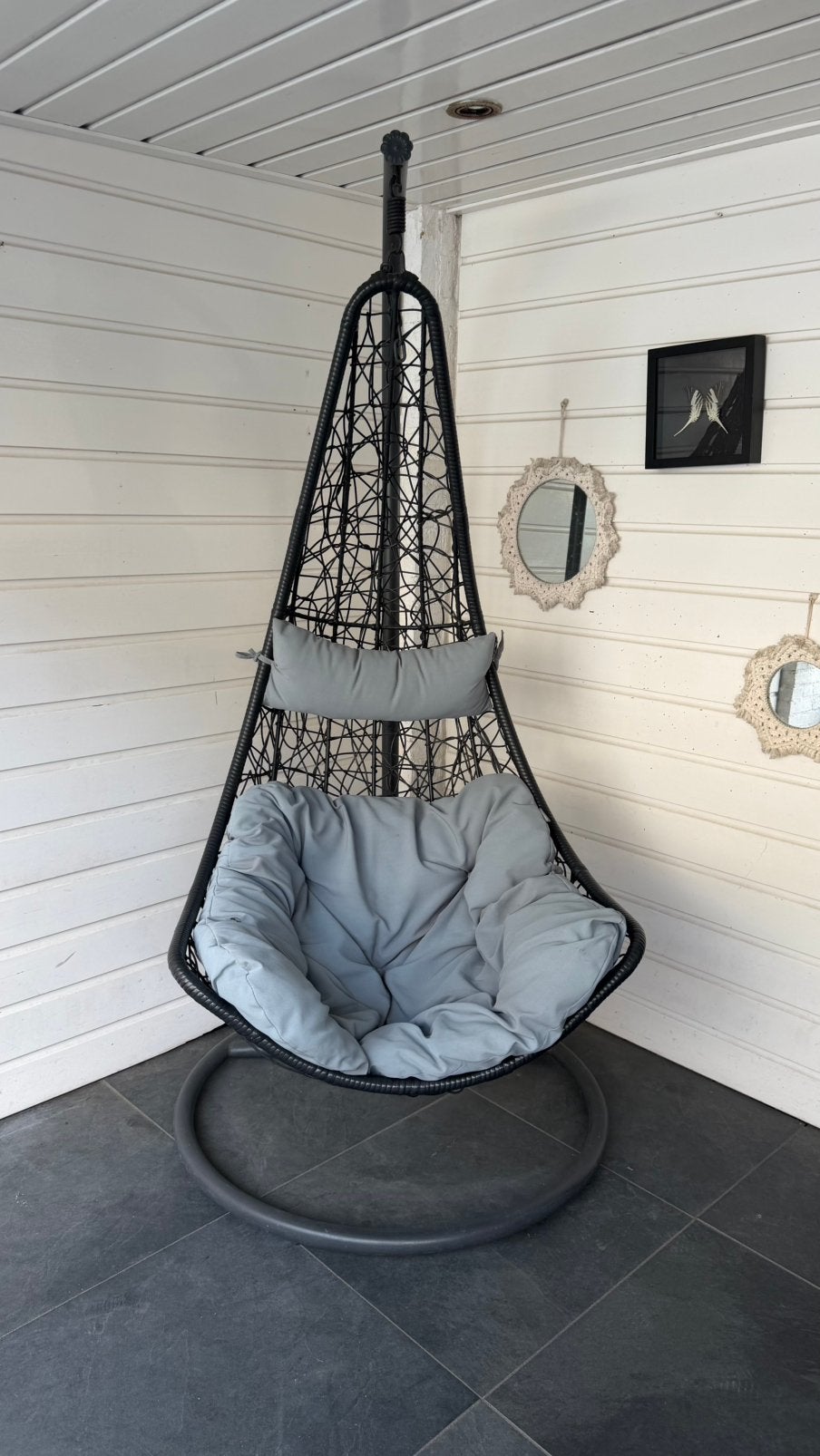 Hangstoel Feye intratuin, Tuin en Terras, Ophalen, Gebruikt, Metaal