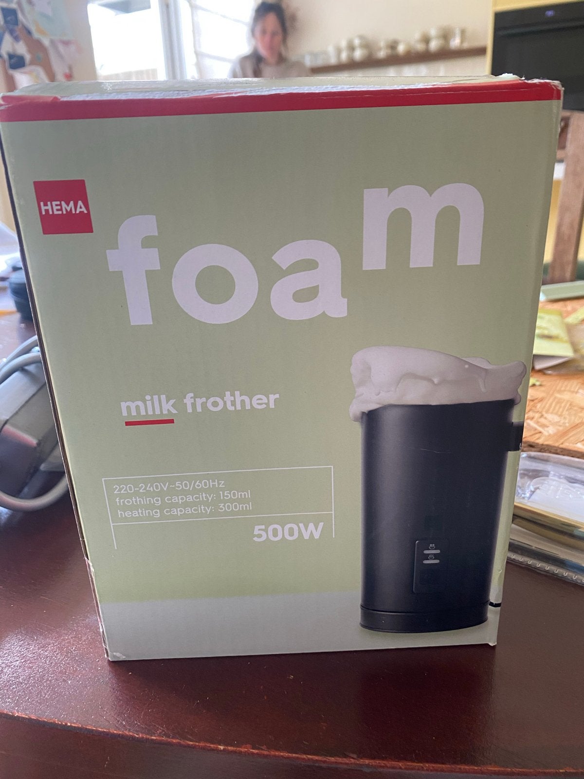 Hema Foam Melkopschuimer - Zo goed als nieuw, Overige modellen, Overige typen, Ophalen of Verzenden, Zo goed als nieuw