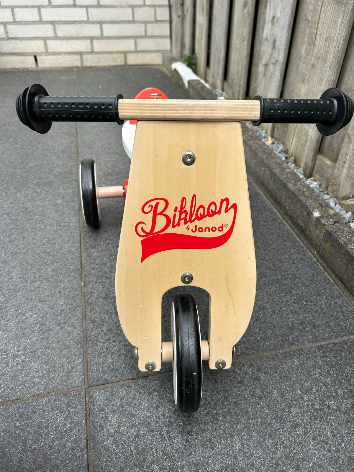Janod Bikloon Houten Loopfiets - Rood, Ophalen, Gebruikt, Loopfiets