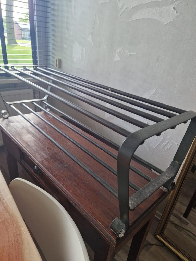 Metalen schoenenrek, Ophalen of Verzenden, Zo goed als nieuw
