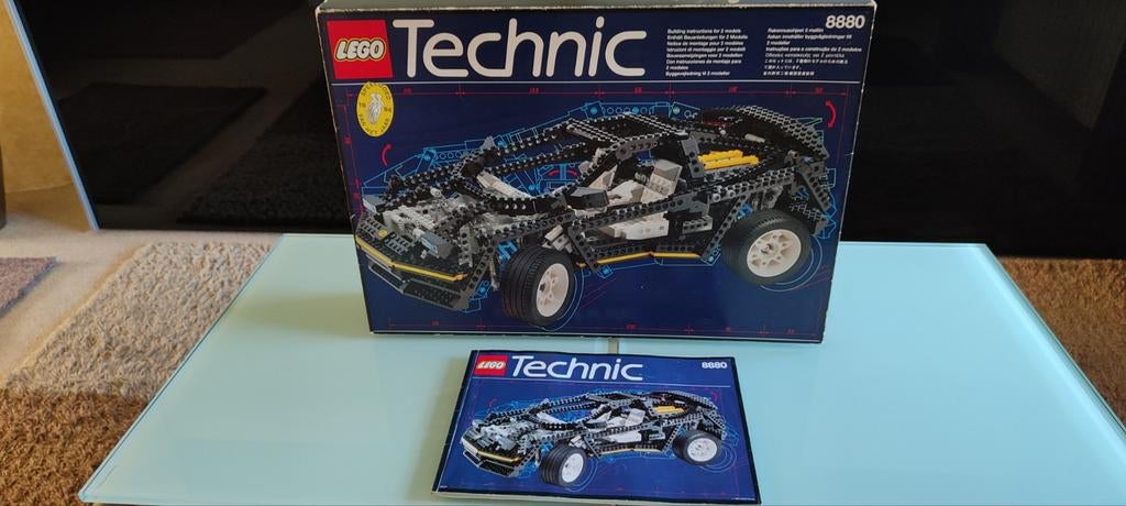Lego Technic 8880 Super Car - Klein onderdeel ontbreekt, Ophalen, Gebruikt, Complete set, Lego