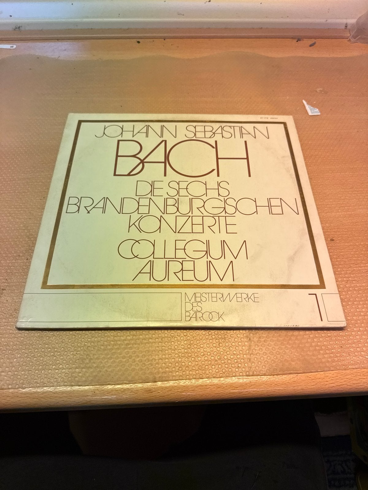 J.S. Bach - Die Sechs Brandenburgischen Konzerte LP, Ophalen, LP, Gebruikt, 12 inch