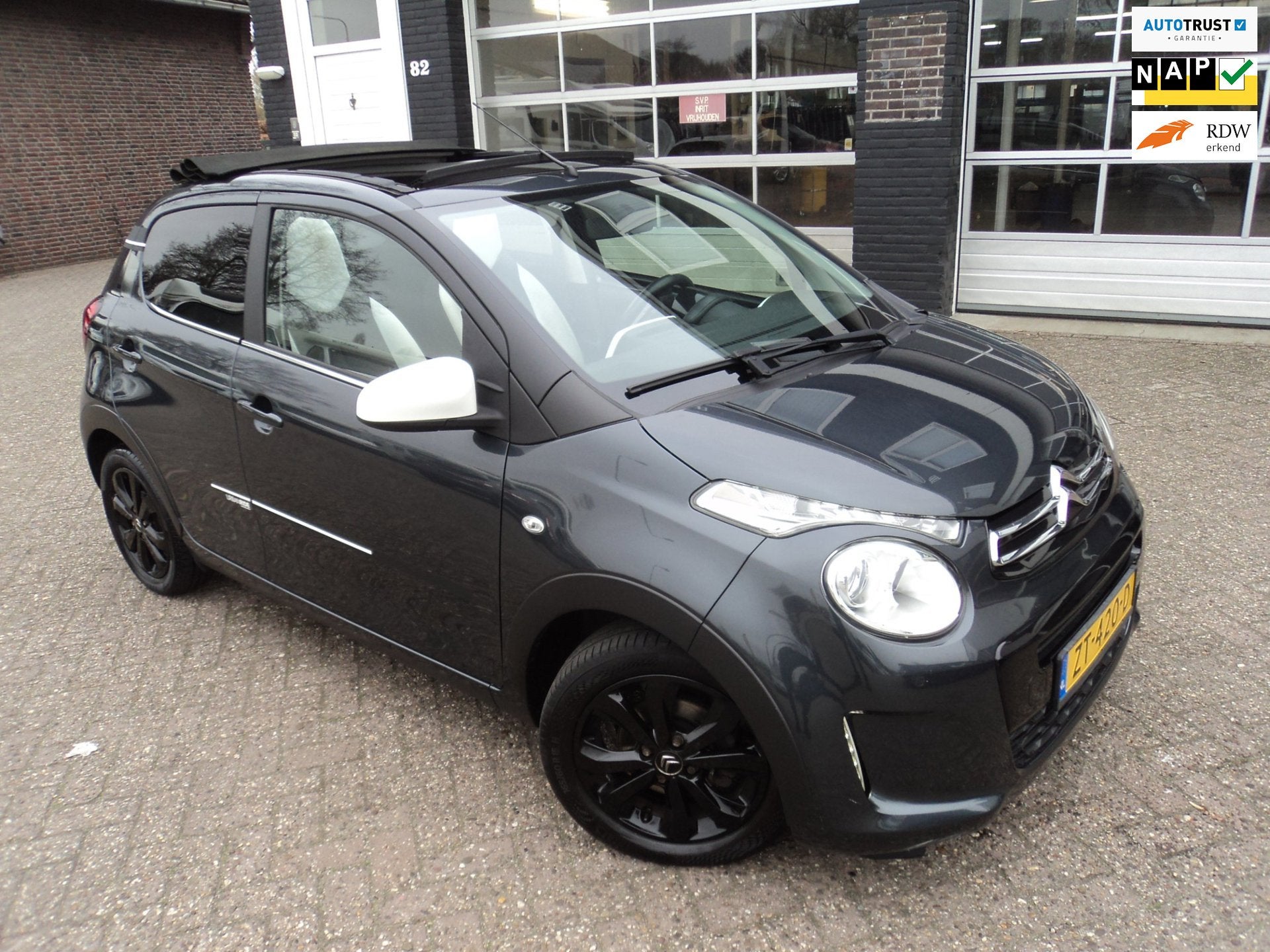 Citroen C1 1.0 VTi Airscape Urban Ride Camera LM Velgen, Auto's, Citroën, Voorwielaandrijving, Stof, Gebruikt, C1