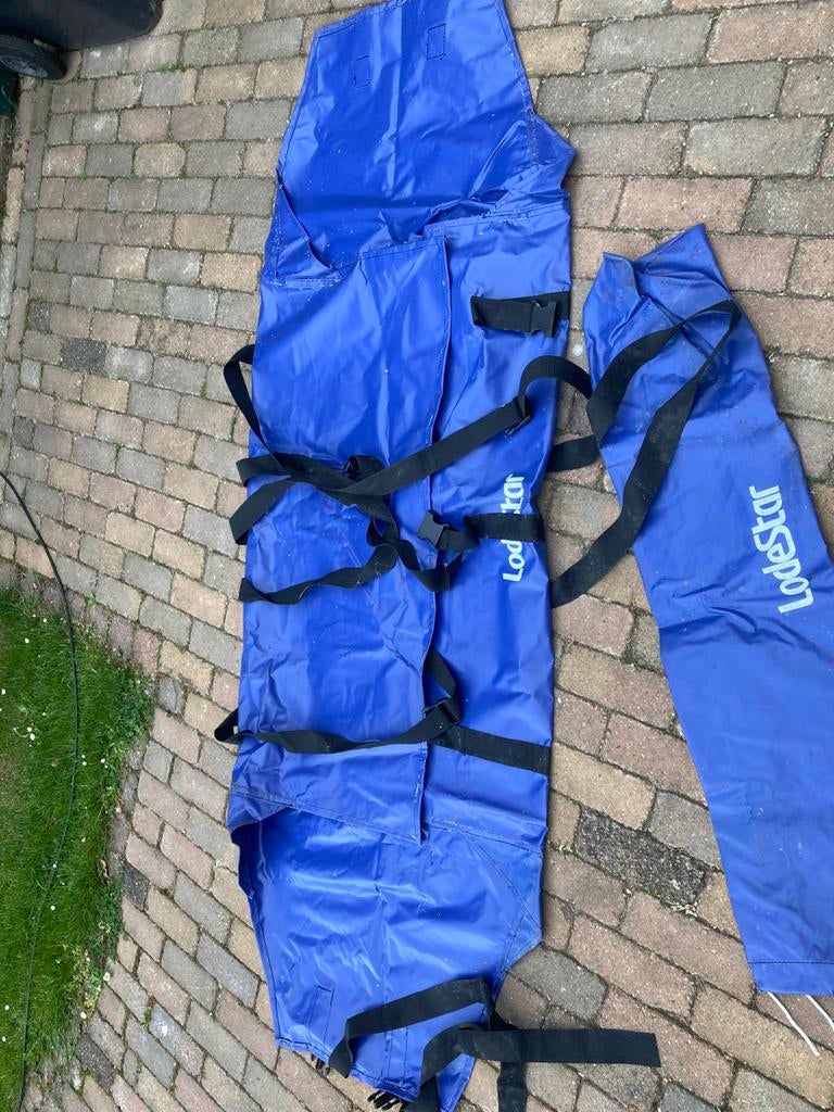 Lodestar dekzeil en peddelhoes, Ophalen, Gebruikt, Overige typen, Motorboot