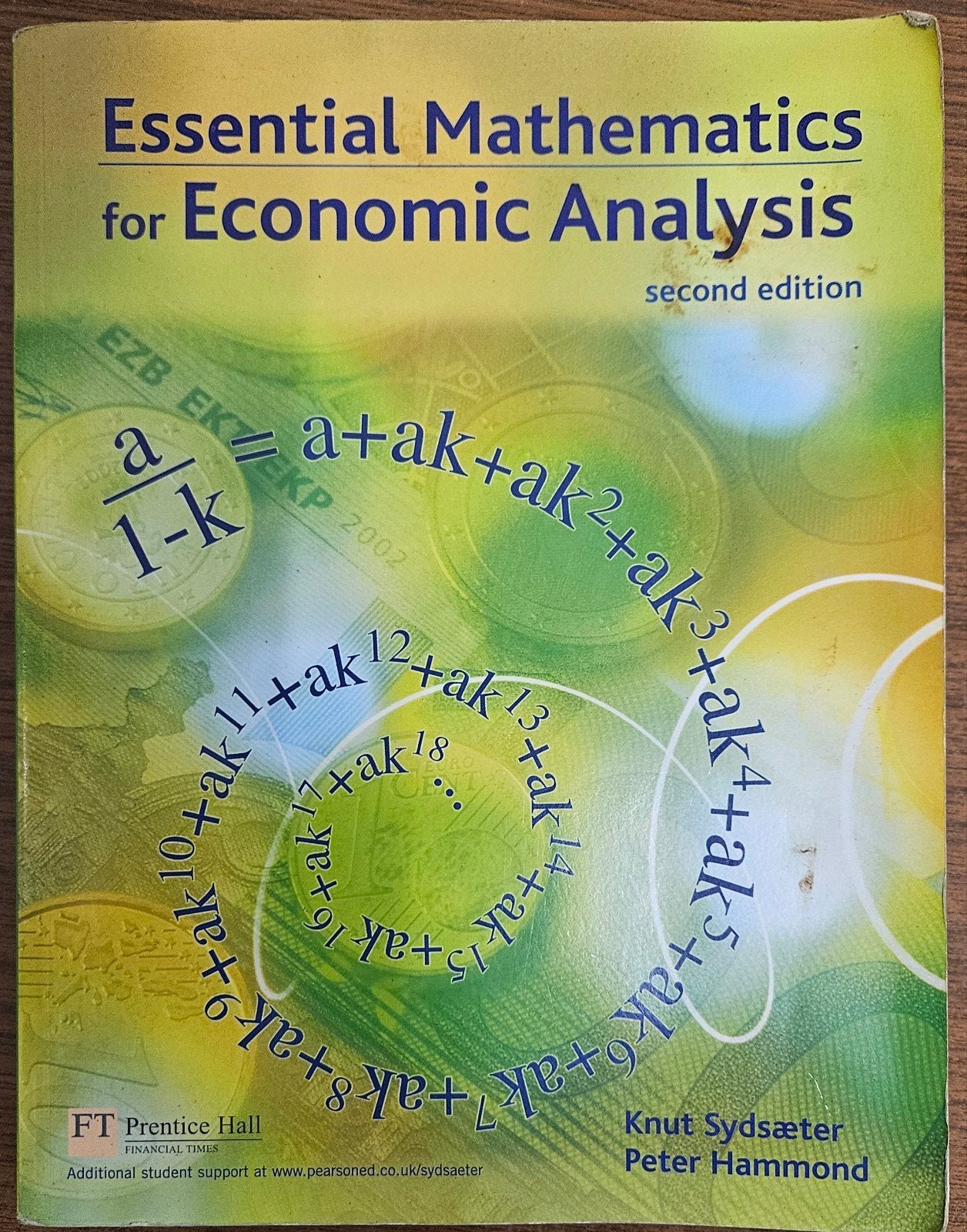Essential Mathematics for Economic Analysis - 2nd Edition, Gelezen, Knut Sydsaeter, Peter Hammond, Gamma, HBO