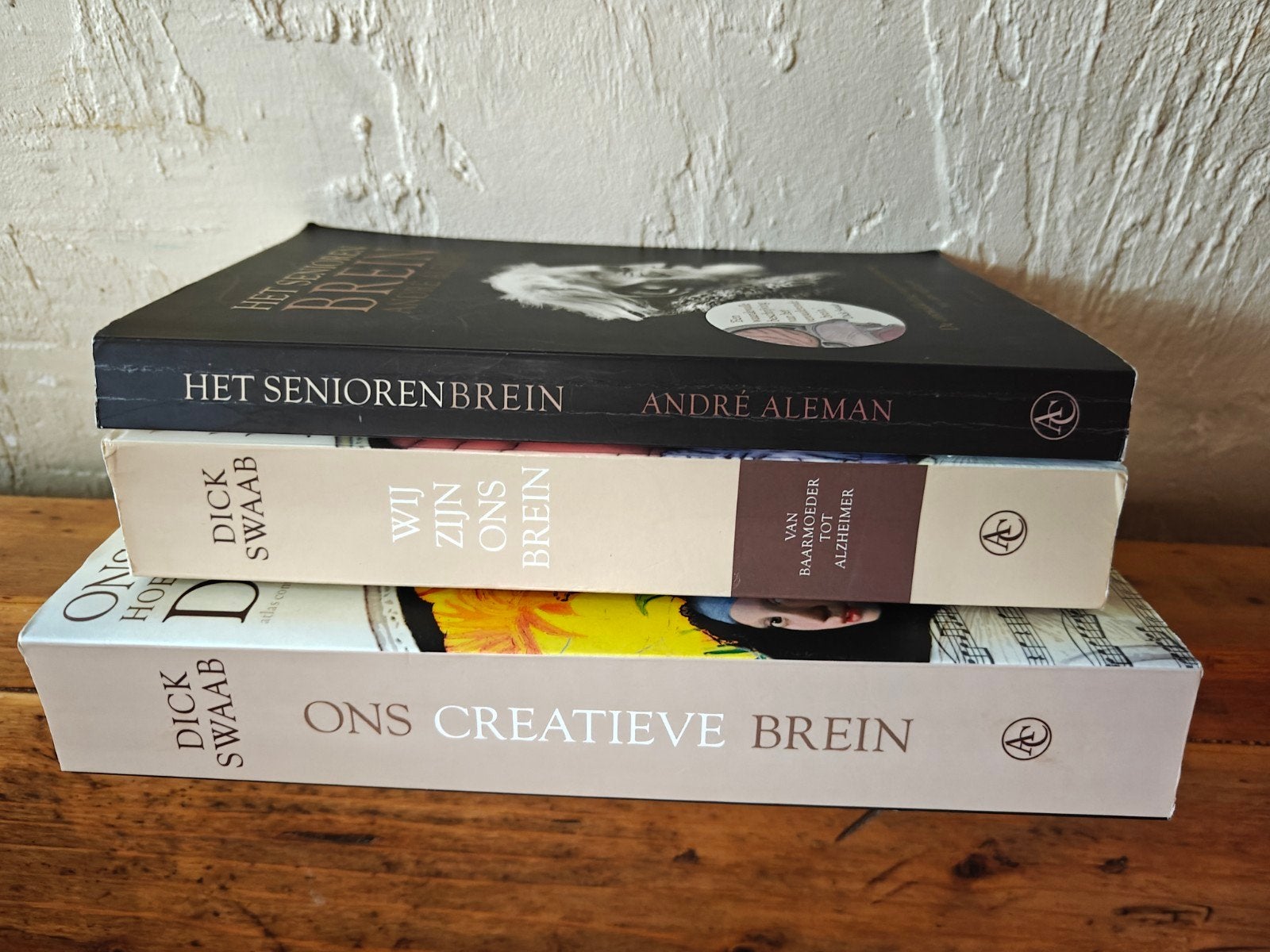 Het senioren brein / Wij zijn ons brein/Het Creatieve brein., Boeken, Ophalen of Verzenden, Zo goed als nieuw