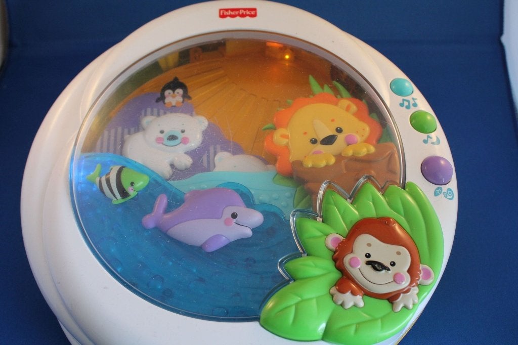 Fisher-Price Muziekdoos, Soother, licht en geluid. K9, Tweedehands verkoop, Tweedehands verkoop, Ophalen of Verzenden, Geen@idee.nl