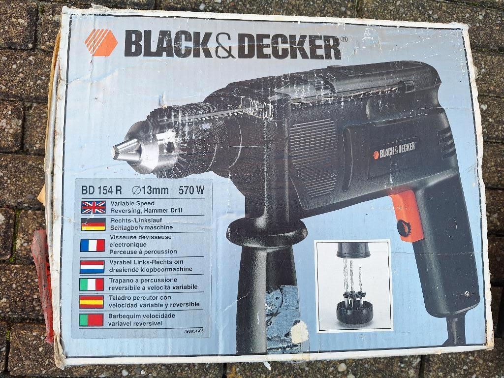 klopboormachine, Gebruikt, Klopboormechanisme, 400 tot 600 watt, Ophalen