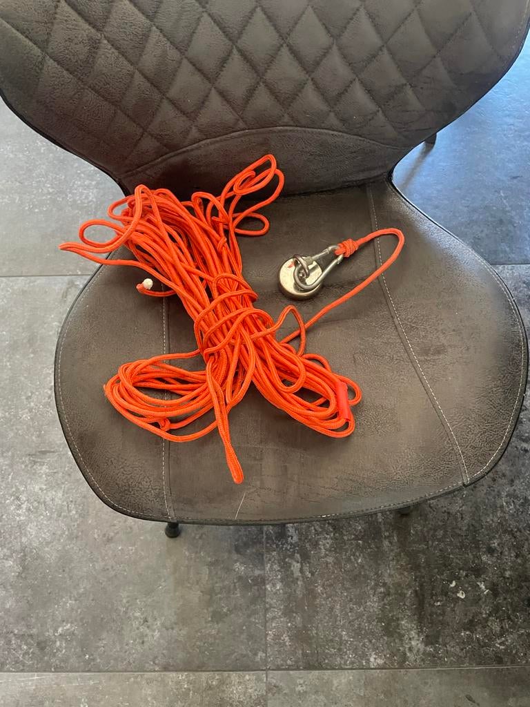 Magfishi vismagneet met touw, Ophalen, Gebruikt