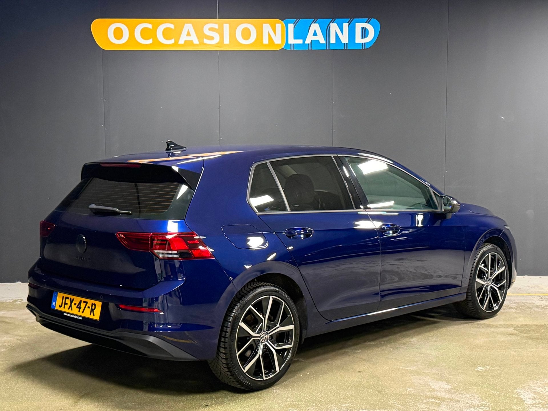 Volkswagen GOLF 1.5 eTSI Life Business|LED|SFEER|ACC|STUURV|, Stof, 4 cilinders, Blauw, Bedrijf
