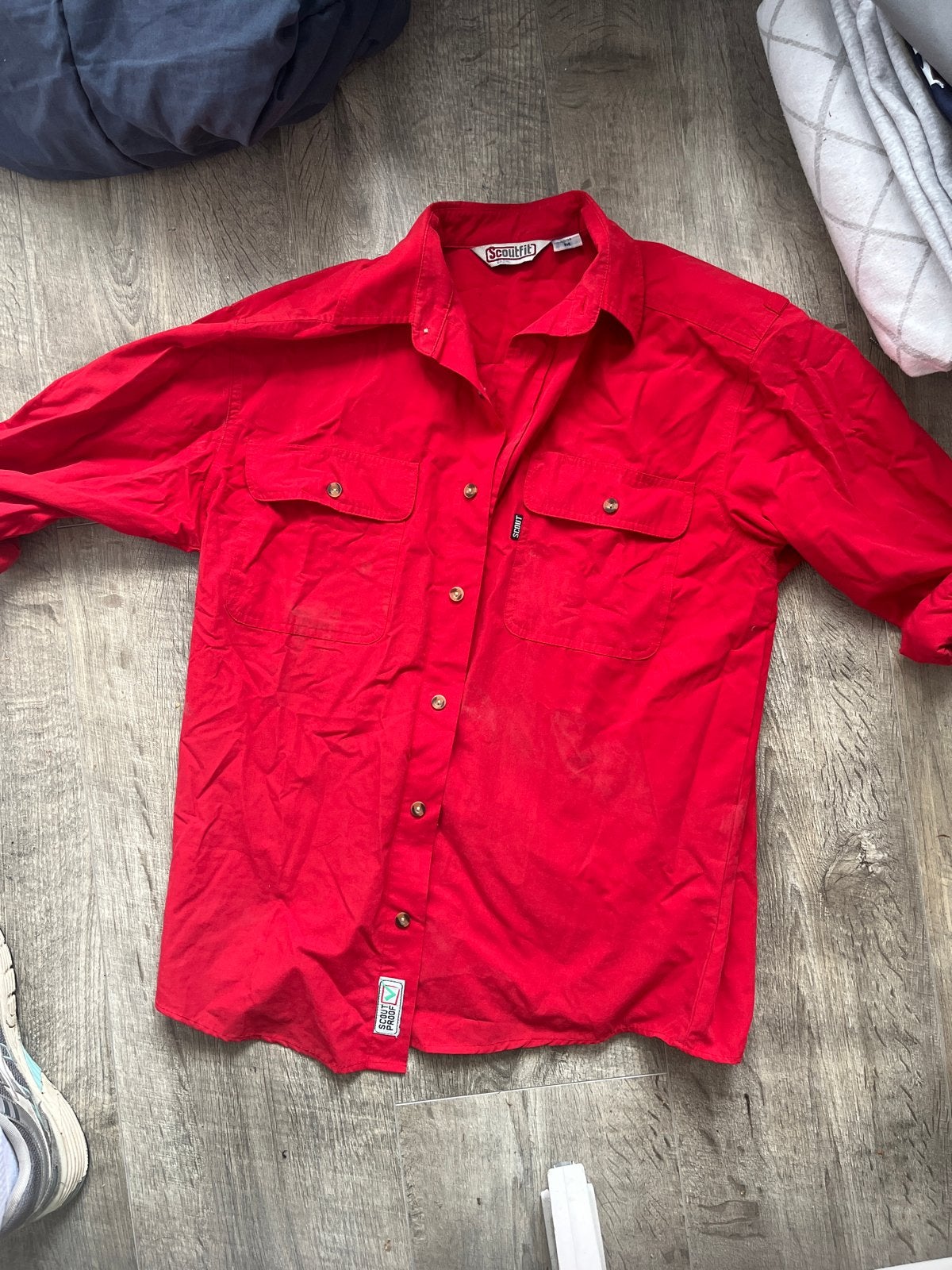 Scoutingblouse Bevers Maat M, Ophalen of Verzenden, Kleding