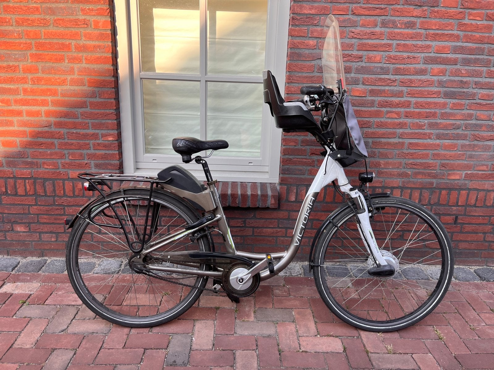 Victoria elektrische fiets, lader defect, Minder dan 30 km per accu, Gebruikt, 51 tot 55 cm, Ophalen