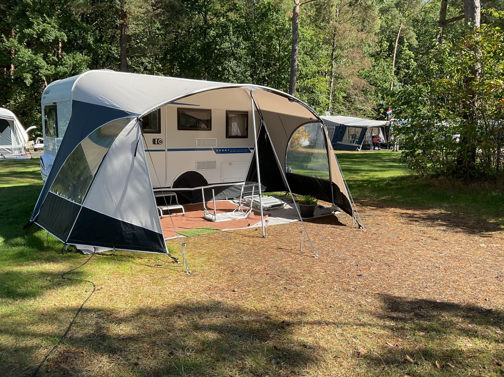 Te koop Unico luifel, Caravans en Kamperen, Voortenten en Luifels, Ophalen, Gebruikt