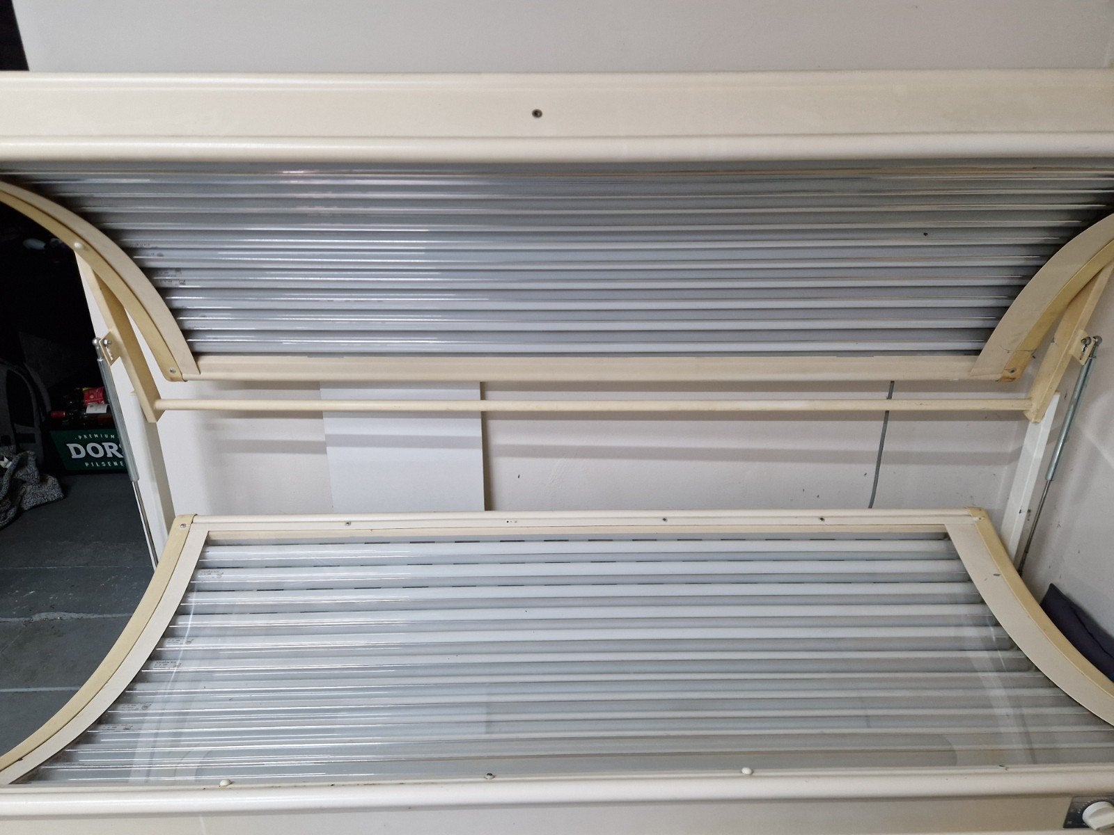 Zonnebank gratis meenemen., Ophalen, Gebruikt, Zonnebank enkelzijdig