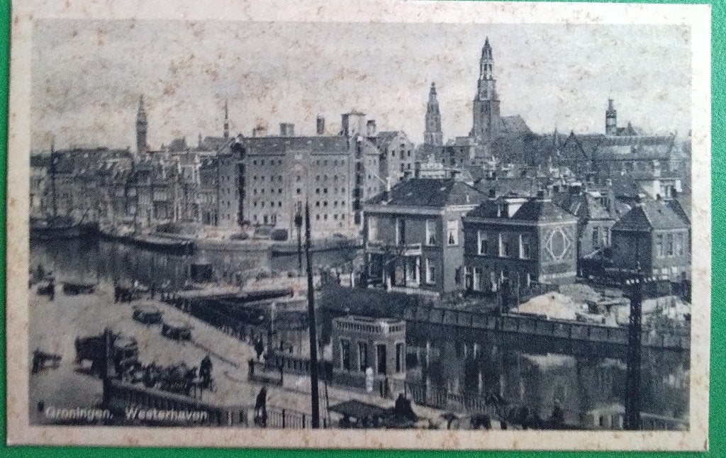 Groningen, Westerhaven. Klf, Verzenden, 1940 tot 1960, Ongelopen, Groningen