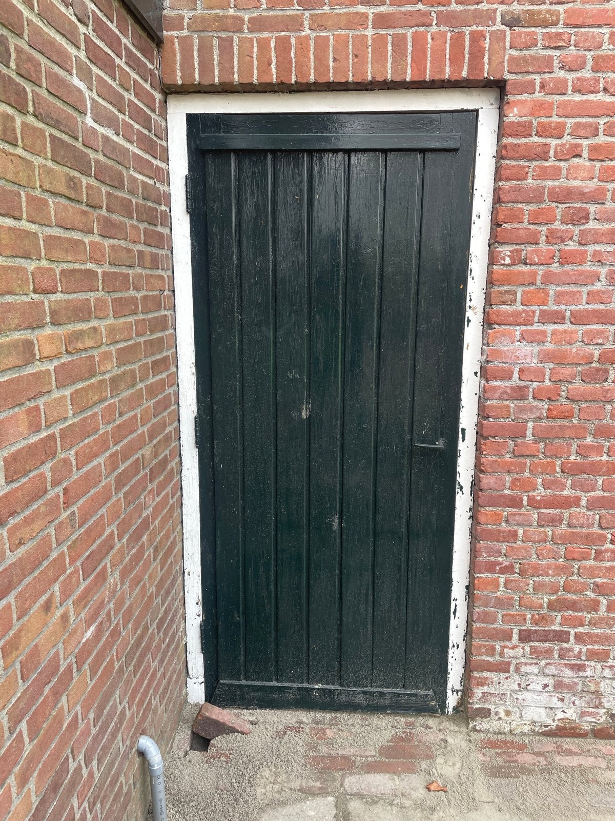 GEZOCHT: hardhouten buitendeur + kozijn 211,5x93, Gebruikt, 80 tot 100 cm, Ophalen of Verzenden, Buitendeur
