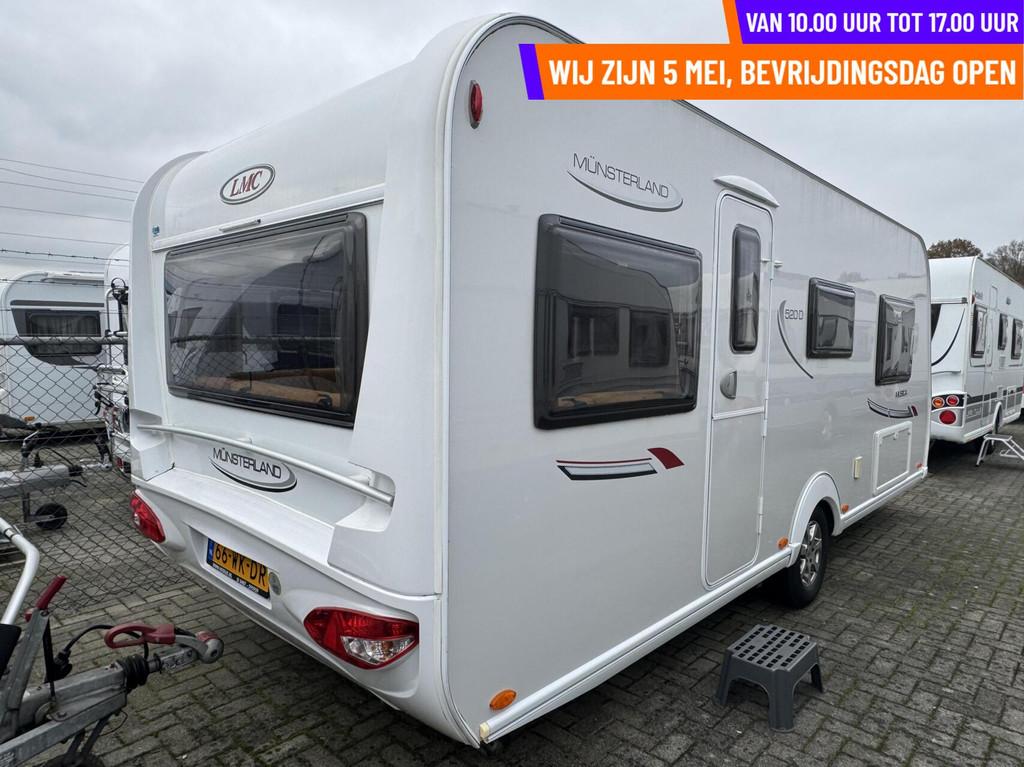 LMC MUNSTERLAND MUSICA 520 D, FRANSBED, MOVER, VOORTENT, Caravans en Kamperen, Caravans, Mover, Rondzit, 7 tot 8 meter, Bedrijf