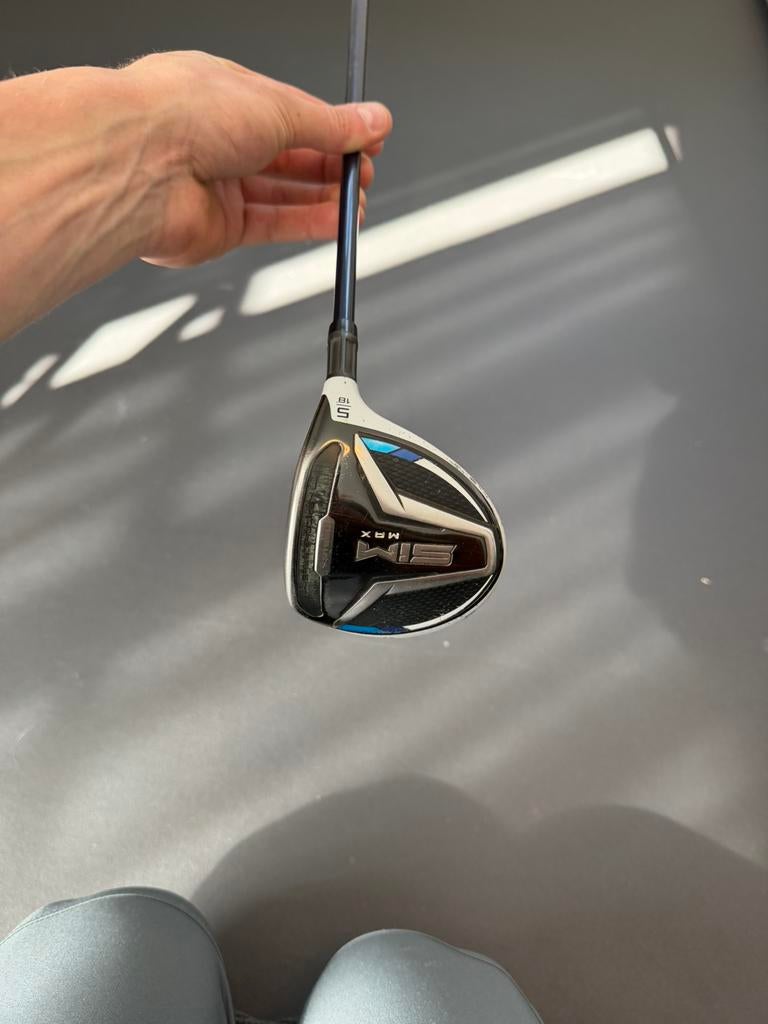 Taylormade Sim Max hout 5 - R flex - Testen ok! 6F1391, Overige merken, Gebruikt, -, Ophalen of Verzenden