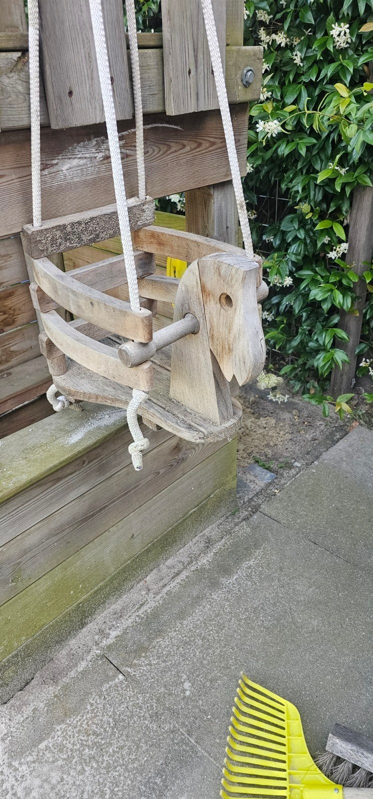 Houten schommel voor kinderen - Gebruikt, Ophalen of Verzenden, Gebruikt, Schommel