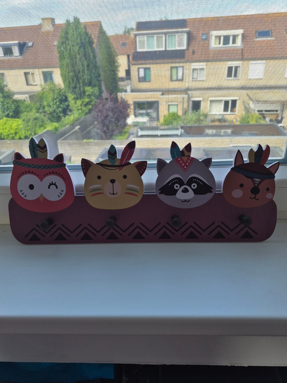 Kinder kapstokje, Huis en Inrichting, Woonaccessoires | Kapstokken, Gebruikt, Minder dan 100 cm, Hout, Ophalen
