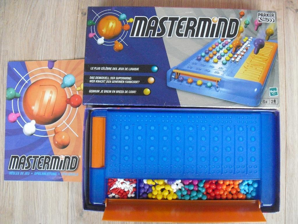Mastermind modern spel kraak de code, Een of twee spelers, Ophalen of Verzenden, Hasbro