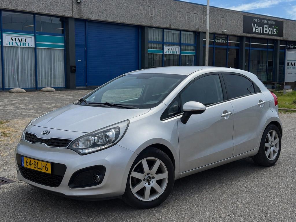 Kia Rio 1.2 CVVT Comfort Pack 5-DRS Airco/Aux/USB Elekpakket, Auto's, Kia, Euro 5, 4 cilinders, Origineel Nederlands, Bedrijf