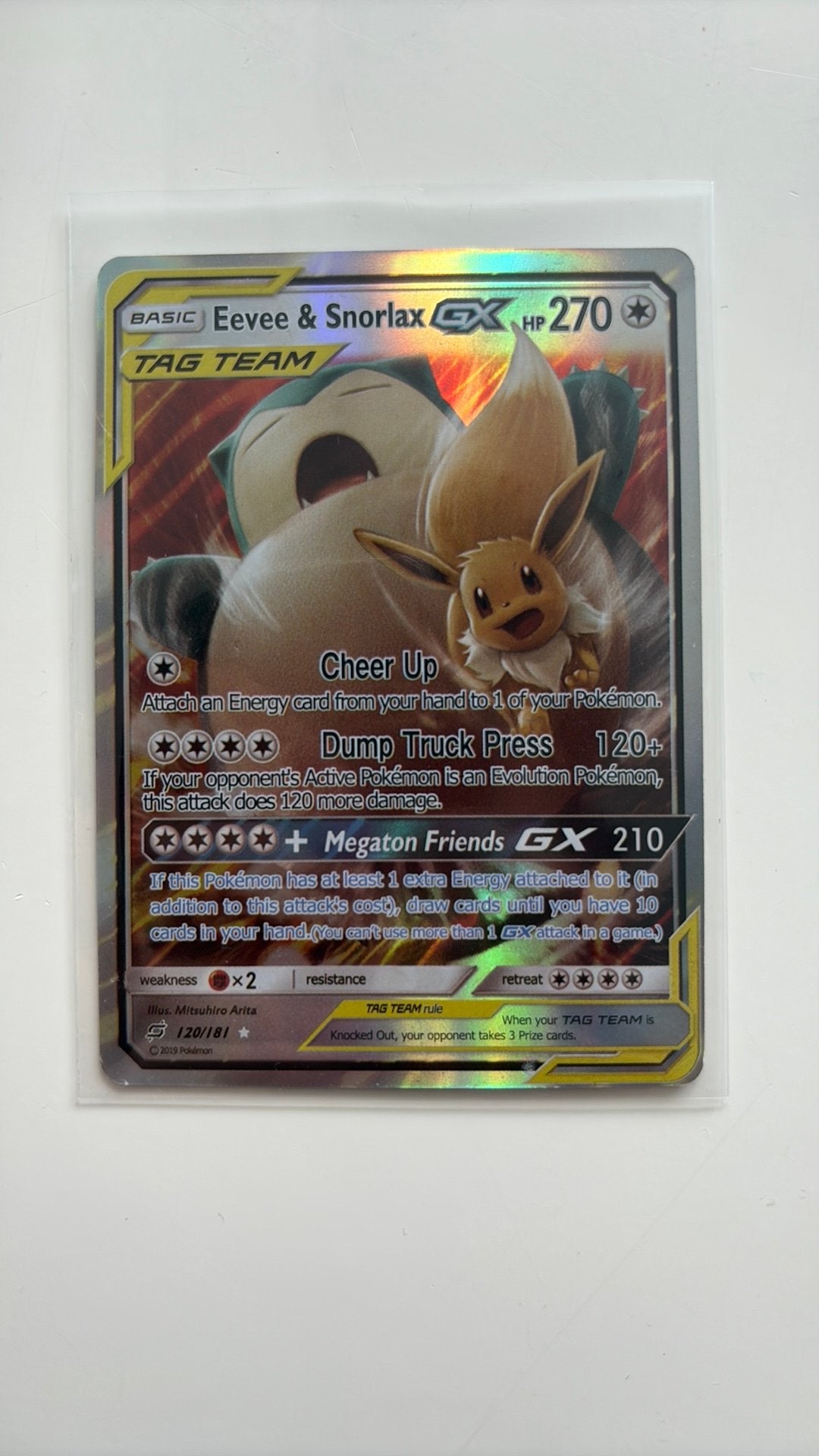 Eevee & Snorlax GX, Ophalen of Verzenden, Nieuw
