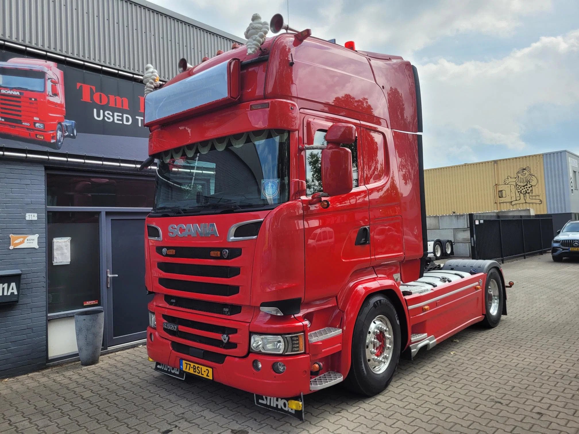 Scania R520 LA4X2MEB Full air retarder manual gearbox euro 6, Achterwielaandrijving, Euro 6, Scania, 520 pk