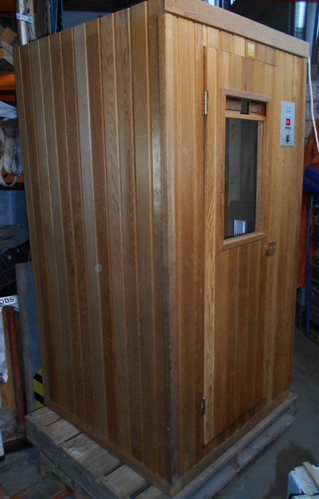 Nieuwe infraroodsauna, Cerdic en een licht gebruikte, Sport en Fitness, Ophalen, Nieuw, Infrarood, Complete sauna