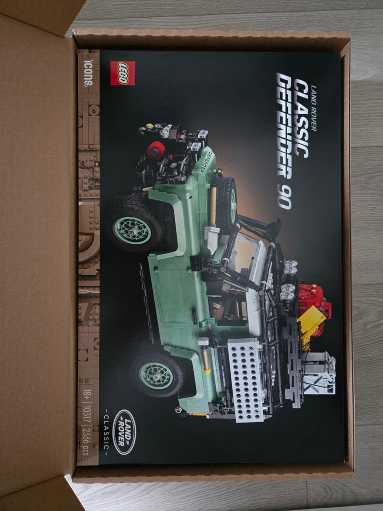LEGO Icons Land Rover Classic Defender 90 (10317), Ophalen, Nieuw, Overige merken