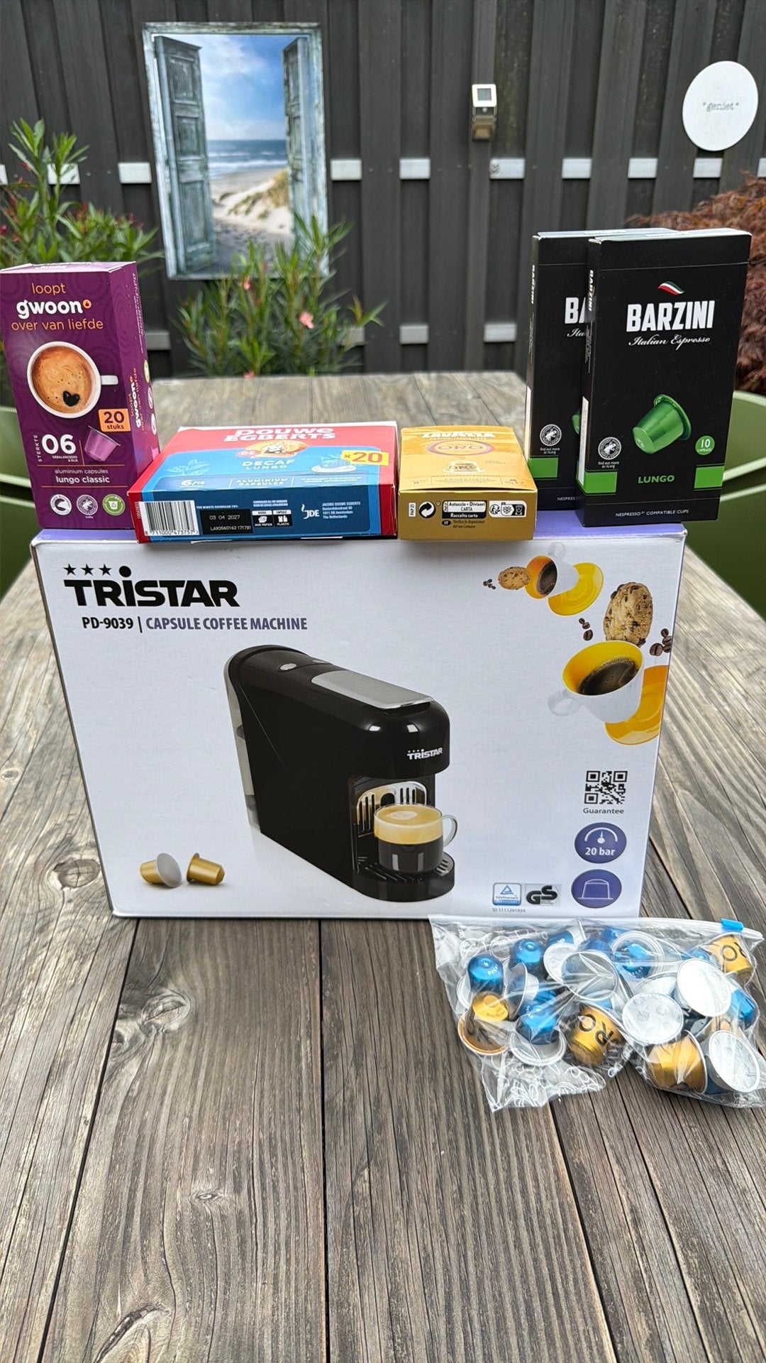 Tristar koffiemachine capsules, Caravans en Kamperen, Ophalen, Nieuw