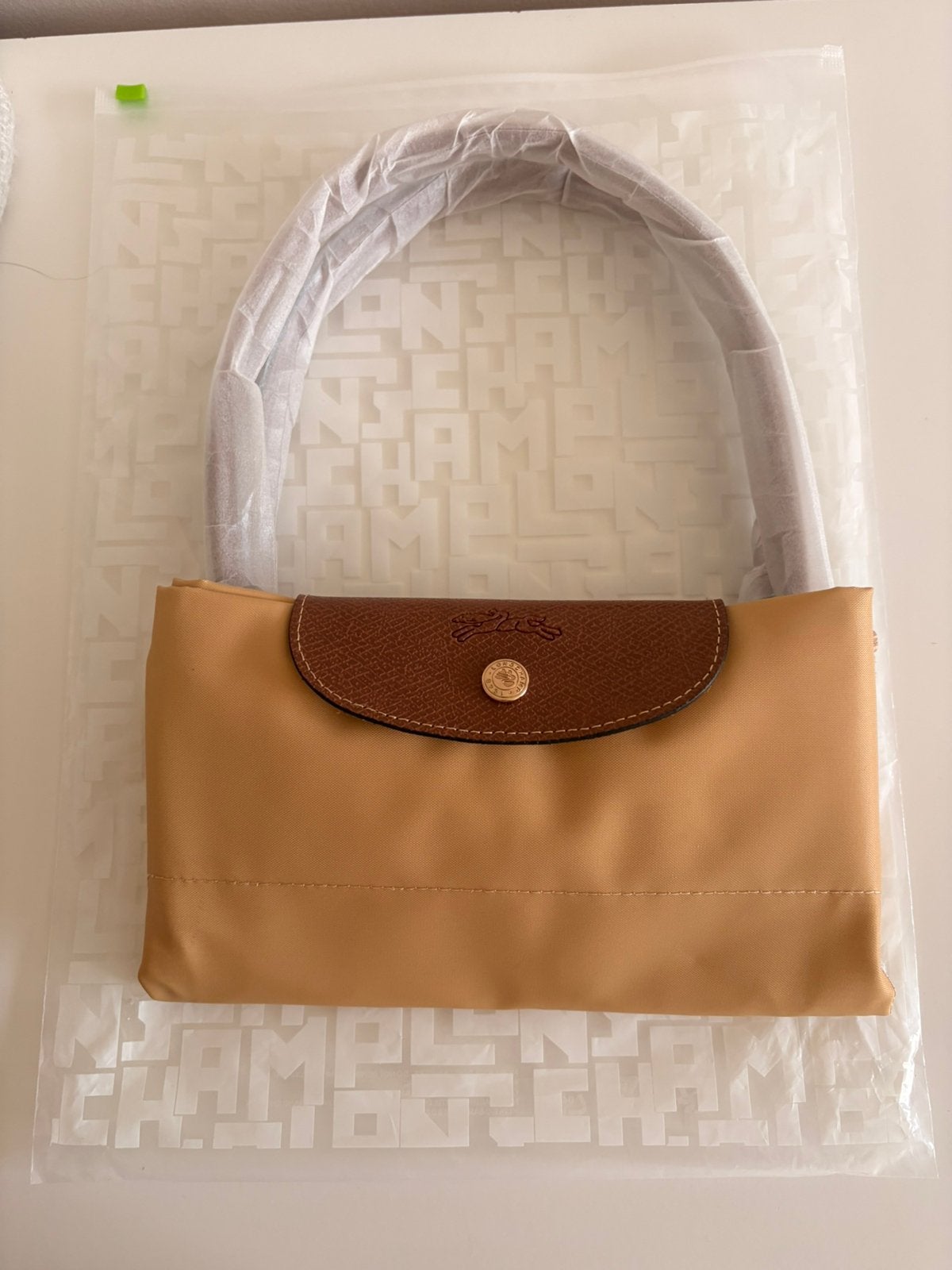 Longchamp tas, Verzenden, Nieuw, Beige