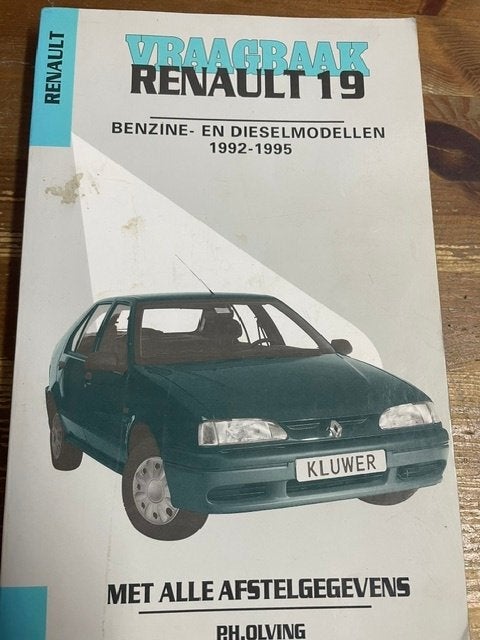 vraagbaak Renault 19, Ophalen of Verzenden