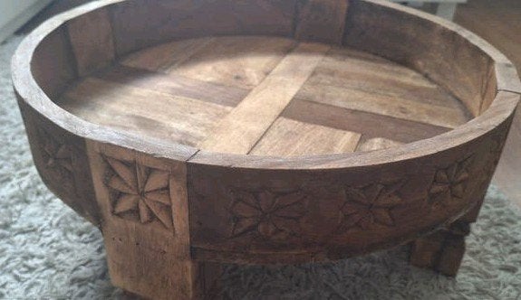 Chakki tafel, Ophalen, Rond