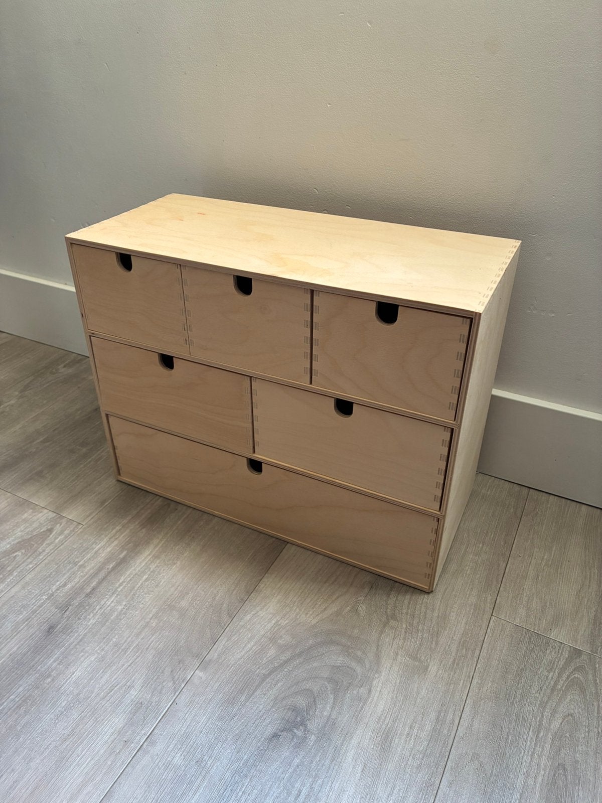 Ikea Moppe houten kastje met lades, Ophalen, 5 laden of meer, 50 tot 100 cm, Zo goed als nieuw