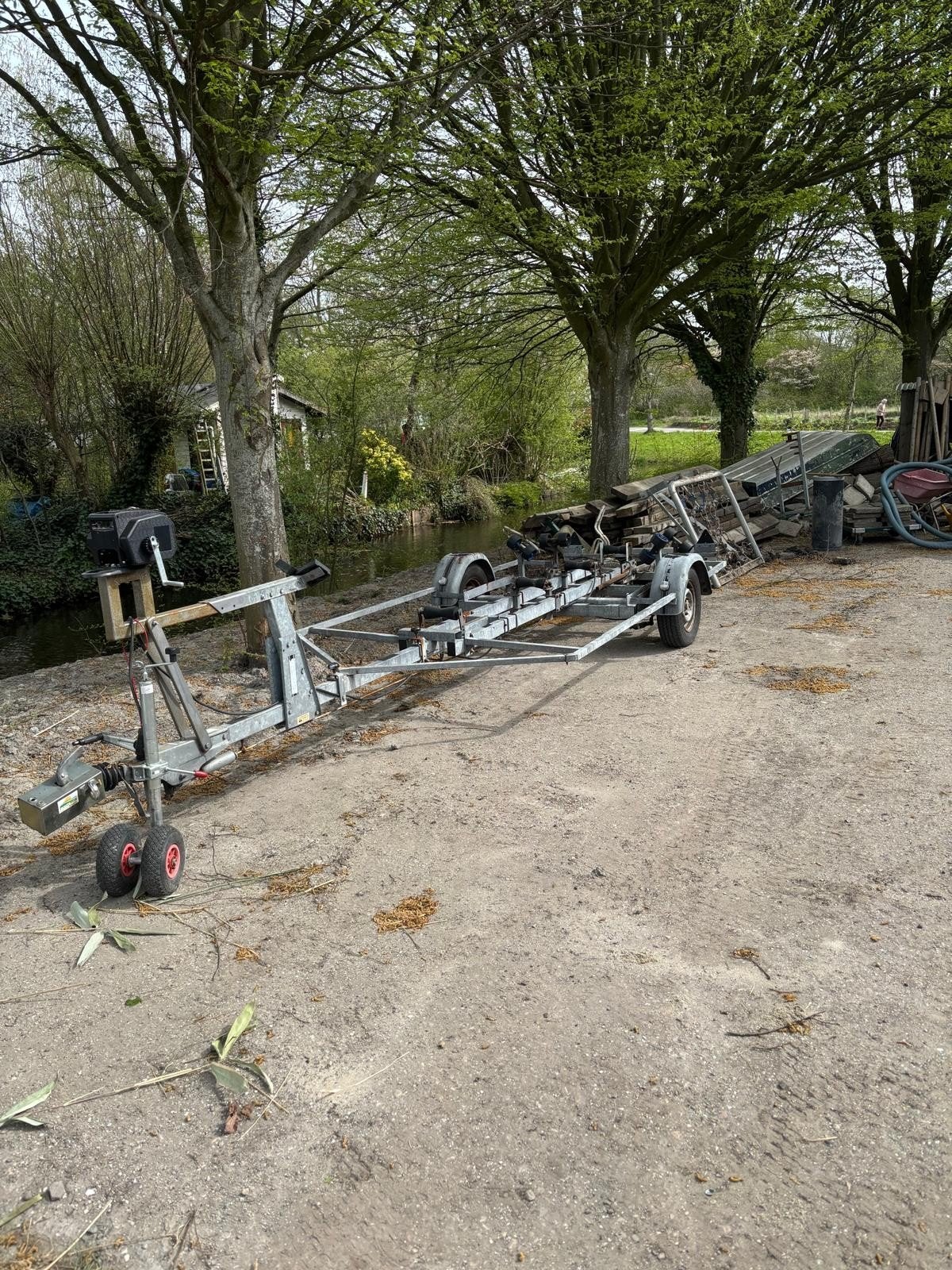 BOOTTRAILER ATLANTA, Watersport en Boten, Ophalen, Minder dan 1500 kg, Gebruikt, Minder dan 6 meter