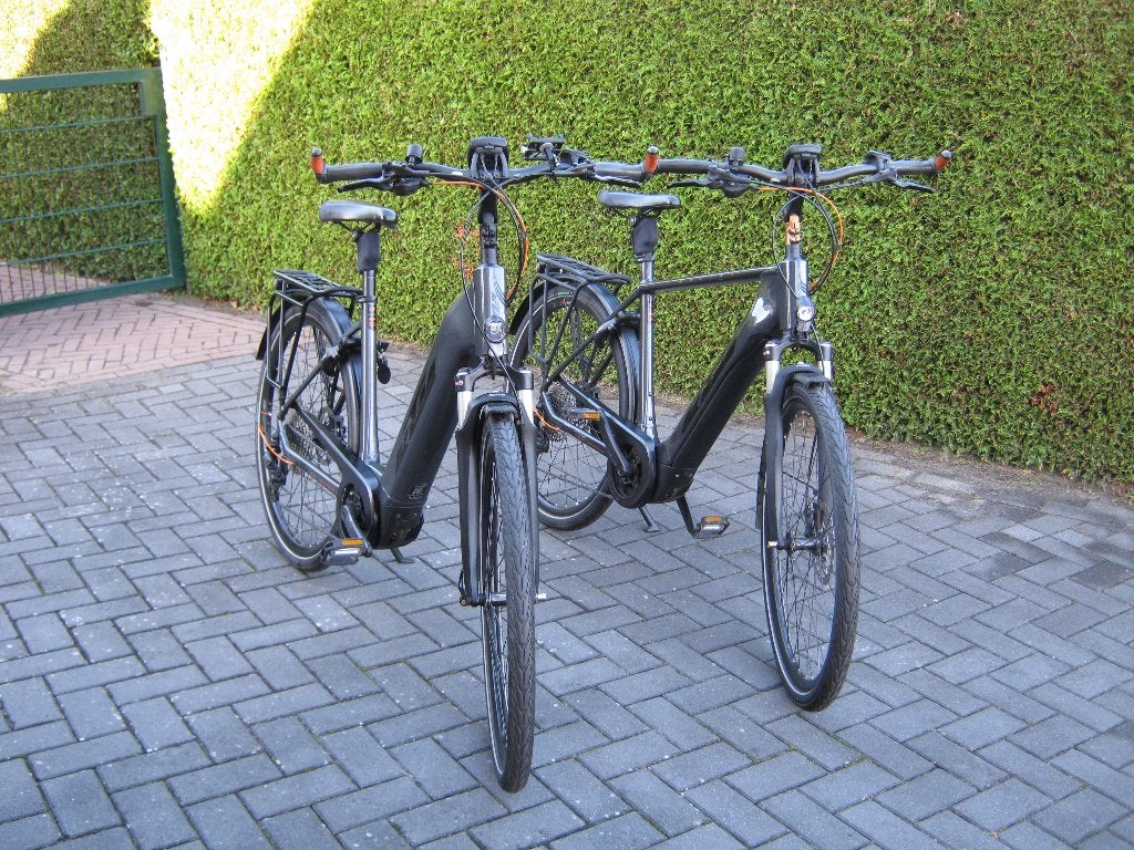 TE KOOP SET KTM MACIMA 620 DAMES +HERENFIETS NIEUWST, Overige merken, Ophalen of Verzenden, Zo goed als nieuw, 51 tot 55 cm