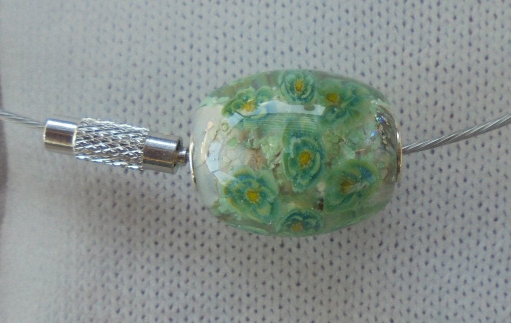 prachtige jumbo spang elf-museumbeads, Met hanger, Verzenden, Nieuw, Zilver