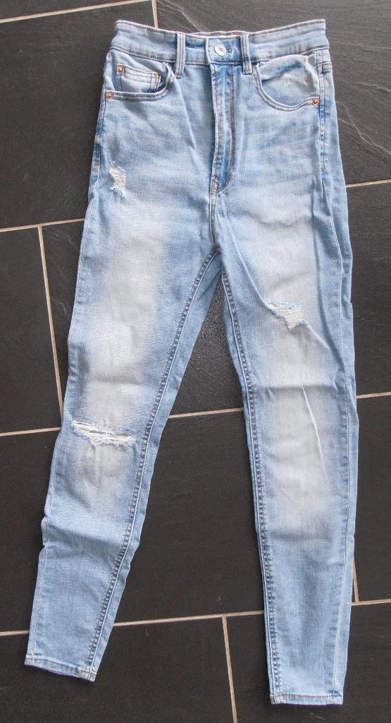 spijkerkroek maat 36, Kleding | Dames, Blauw, Ophalen of Verzenden, Maat 36 (S), Lang