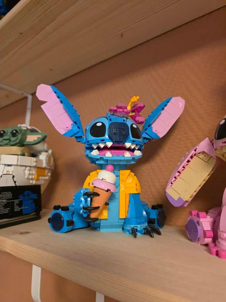 Lego Stitch met boekje, zonder doos., Ophalen of Verzenden, Zo goed als nieuw