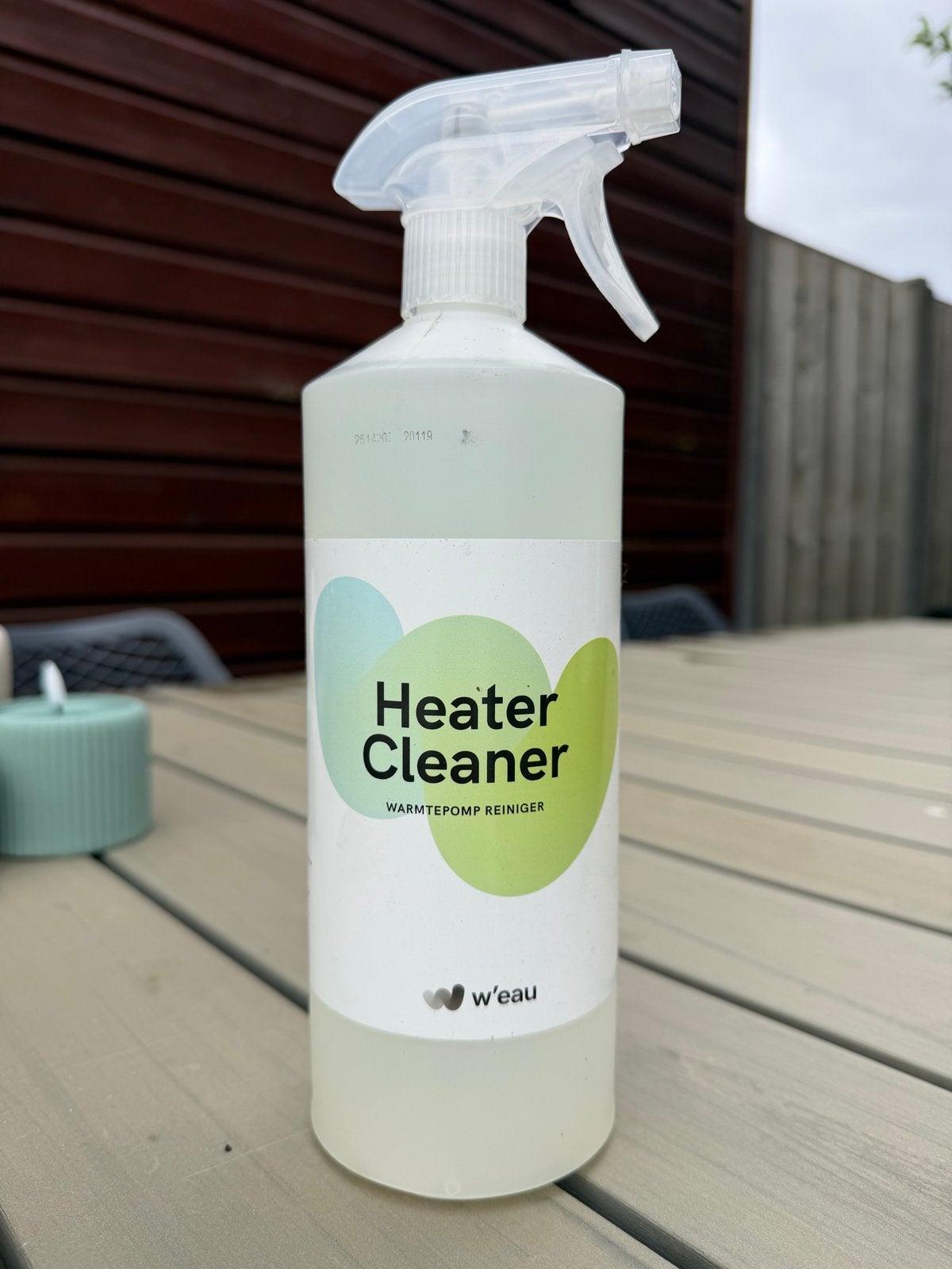 W'eau Heater Cleaner - Warmtepomp Reiniger 1L, Tuin en Terras, Zwembad-toebehoren, Ophalen, Nieuw, Reinigingsmiddel