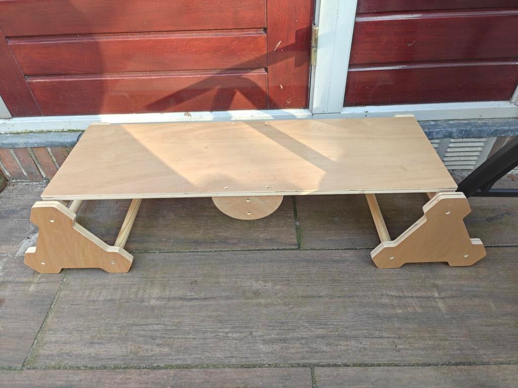 Bankje en balanseerplank, nieuw, Kinderen en Baby's, Speelgoed | Buiten | Speeltoestellen, Ophalen, Nieuw