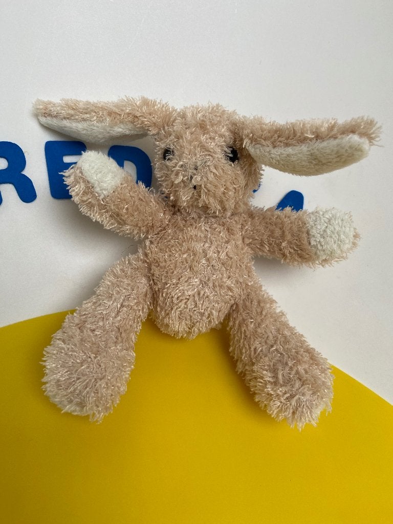 K3452 hema konijn konijntje 10 cm, Kinderen en Baby's, Ophalen of Verzenden, Zo goed als nieuw, Konijn
