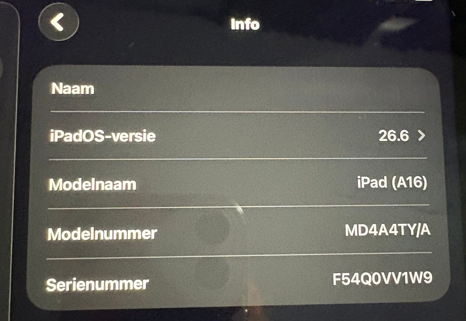 Foto 4 van Ipad A16