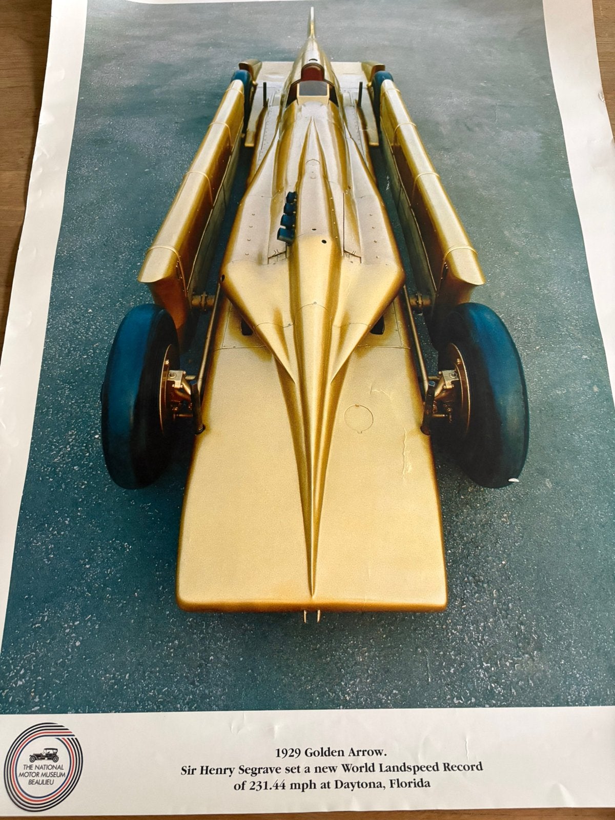2 gave vintage speed racing cars posters, Verzamelen, Ophalen of Verzenden, Zo goed als nieuw, Sport