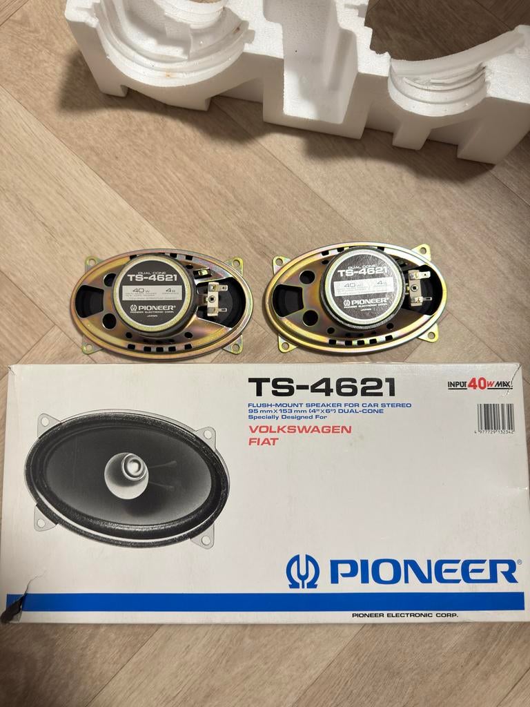 Pioneer TS-4621 Volkswagen en Fiat modellen Autoluidsprekers, Auto diversen, Autospeakers, Ophalen of Verzenden, Zo goed als nieuw