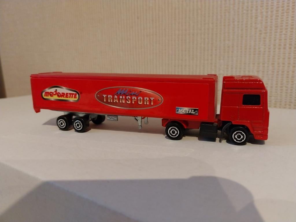 Majorette Volvo Majorette Mini Transport, Ophalen of Verzenden, Zo goed als nieuw, Bus of Vrachtwagen