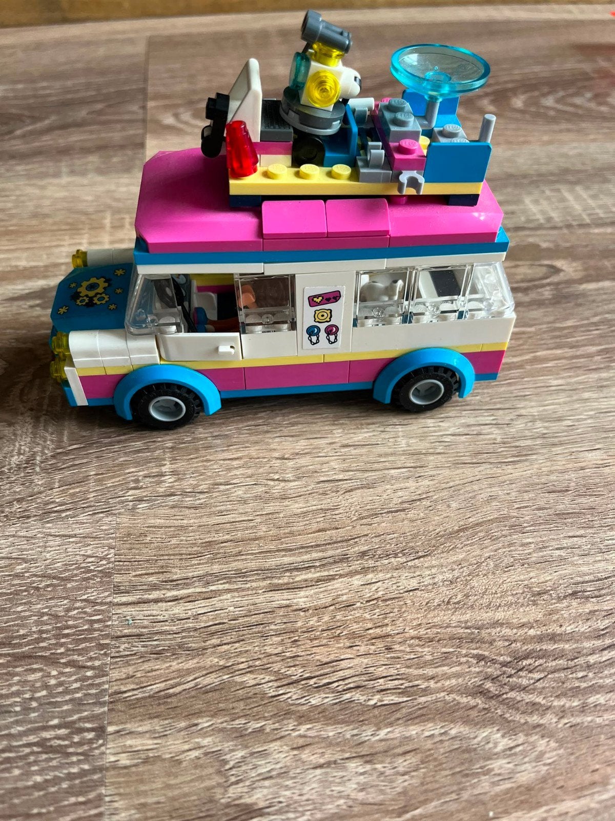 Lego Friends Camper met accessoires, Gebruikt, Lego, Friends, Ophalen of Verzenden